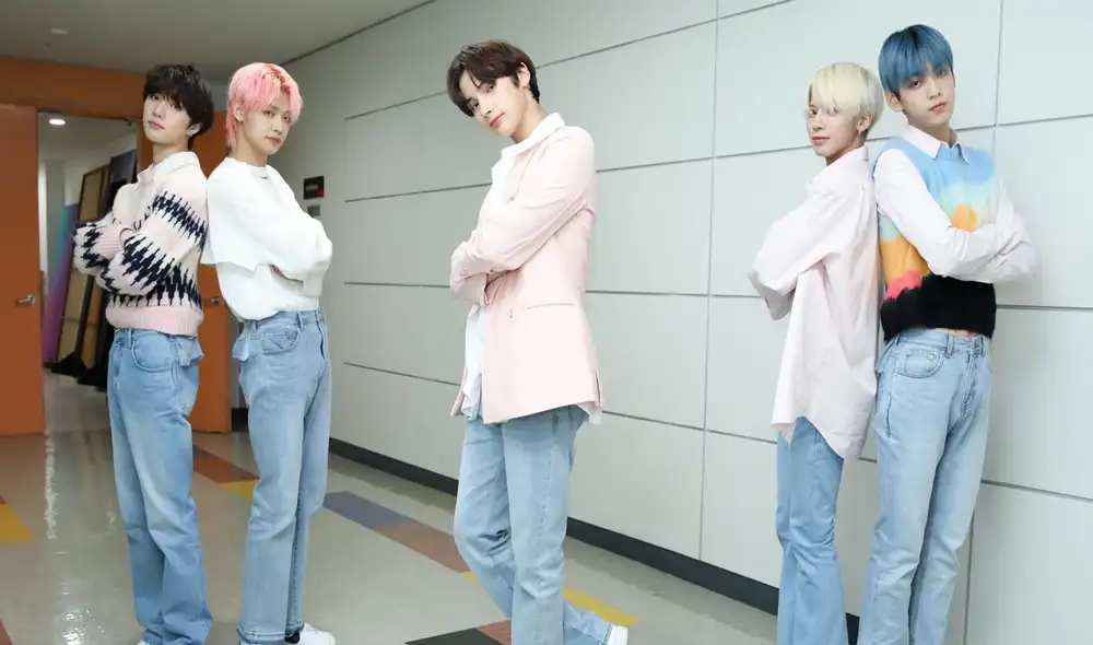 Ver a TXT en 2021 New year’s eve live. Foto: Big Hit