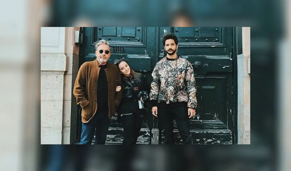 Ricardo Montaner, Evaluna y Camilo. Foto: difusión.