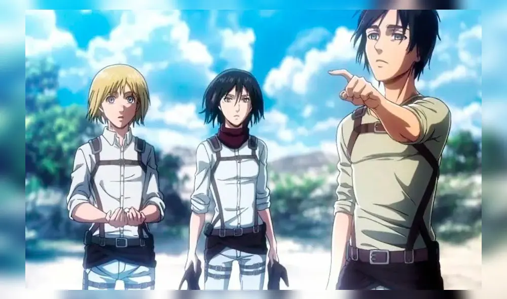 Shingeki no kyojin 4, todo la información del anime. Créditos: difusión