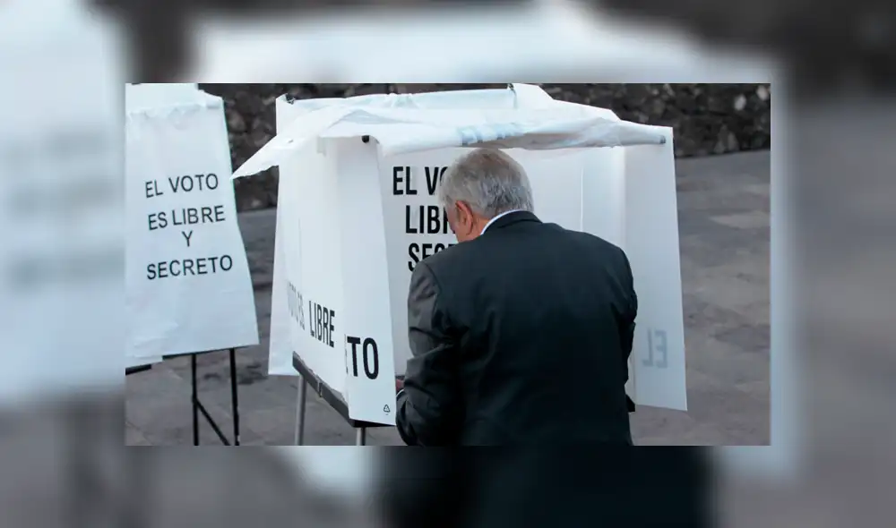 Elecciones 2018 México: Manuel López Obrador vota con un mensaje a los ciudadanos