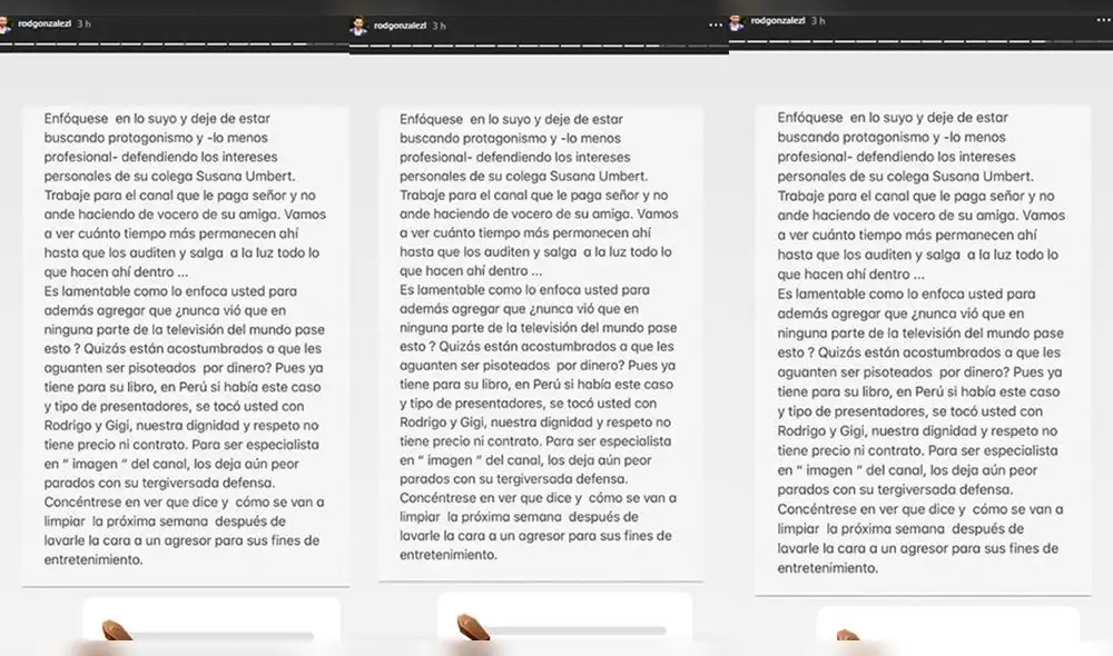 Rodrigo González arremete contra gerente de Latina y deja detonante mensaje [VIDEO]