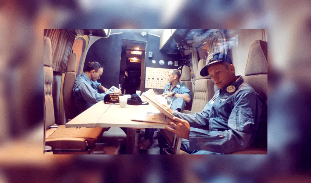 Neil Armstrong, Edwin ‘Buzz’ Aldrin y Michael Collins lideraron la misión Apolo 11 a la Luna. Foto: AFP