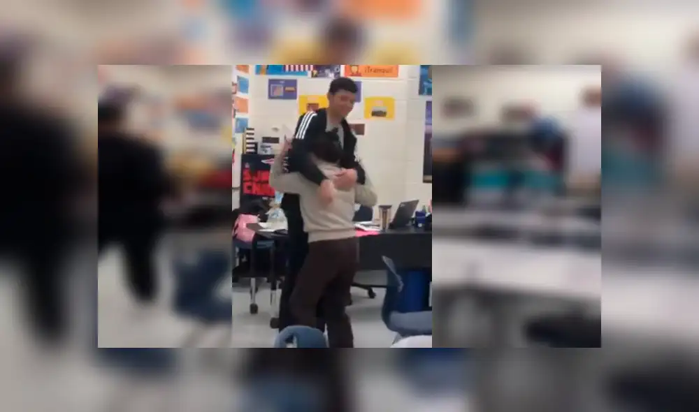 Vía Facebook. Joven se enteró de la gran noticia y quiso sorprender a su profesora con un bonito detalle para agradecerle, pero el sorprendido fue él con la singular reacción de la maestra