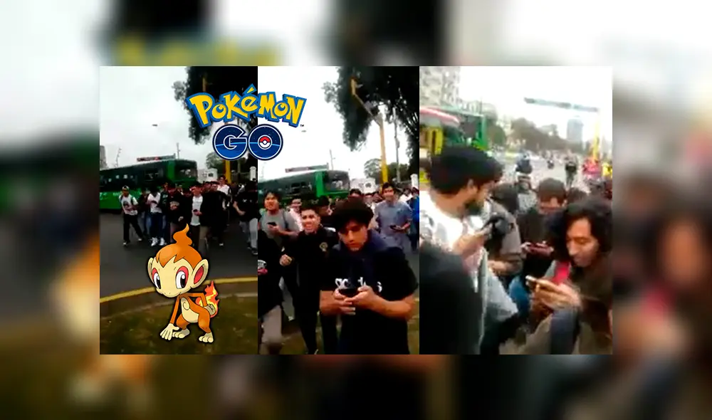 Chimchar 100 IV en Pokémon GO genera avalancha humana de jugadores peruanos