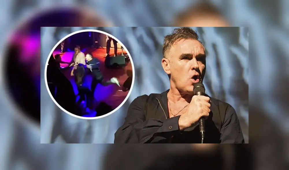 Viral en YouTube: Morrissey fue agredido en pleno concierto de San Diego [VIDEO]
