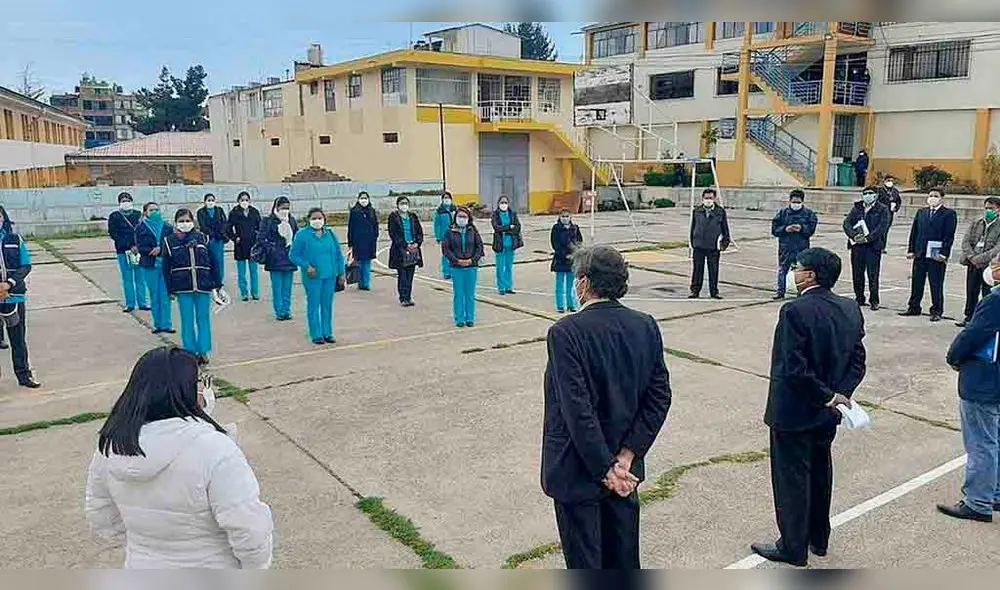 Personal llegó a Puno.