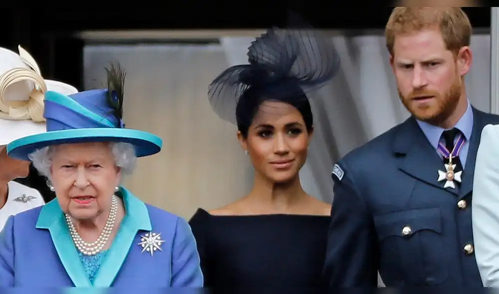 Meghan Markle y príncipe Harry son reemplazados por nueva "favorita" de la Reina Isabel II. Foto: AFP