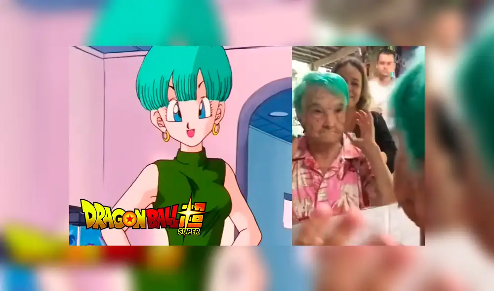 Dragon Ball Super: joven le cumple un deseo 'otaku' a su abuela para que se parezca a 'Bulma' [VIDEO]