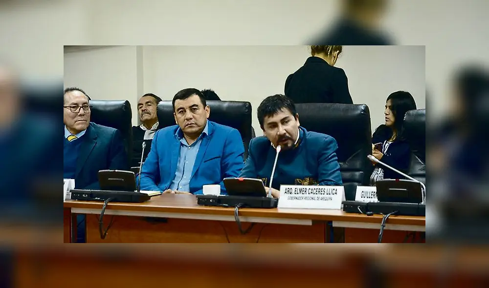 sin certezas. A decir de congresistas, la participación de Elmer Cáceres no aclaró el tema de la venta de tierras para Majes-Siguas.