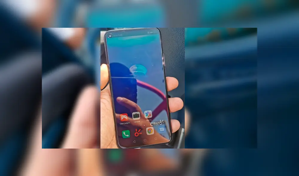 El Huawei Nova 5T está disponible solo en Claro. Foto: Juan José López Cuya.