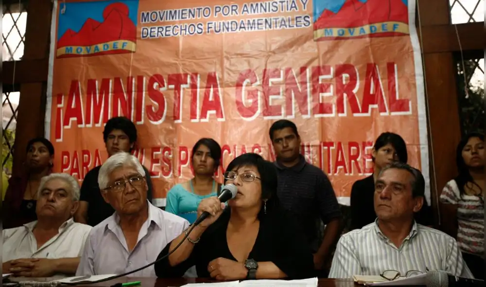 Sendero Luminoso: denunciarán a dos dirigentes del Movadef tras marcha en Lima