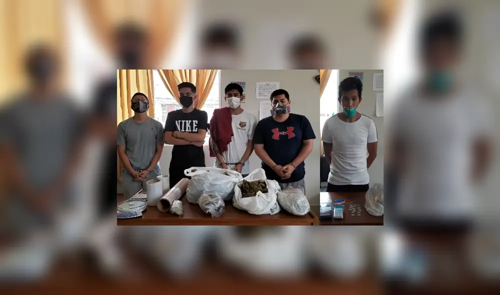 banda comercializaba drogas