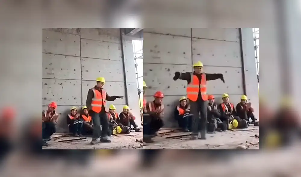 Facebook: obrero sorprende al bailar como Michael Jackson en plena construcción [VIDEO]