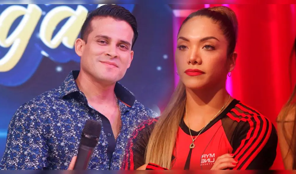 Christian Domínguez e Isabel Acevedo