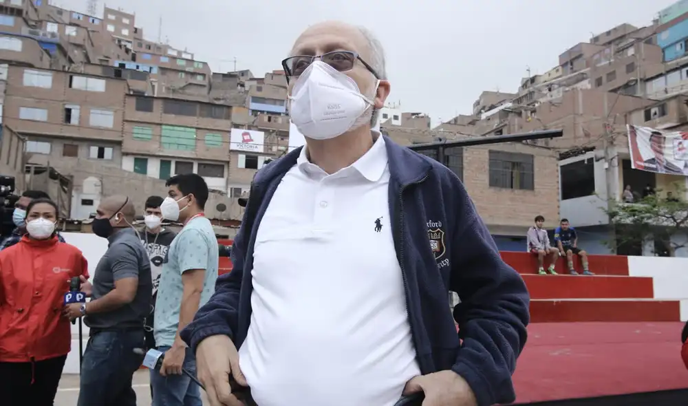 El economista Jorge Chávez es el encargado del plan de gobierno de Victoria Nacional. George Forsyth busca llegar a la presidencia en el 2021. Foto: John Reyes/La República