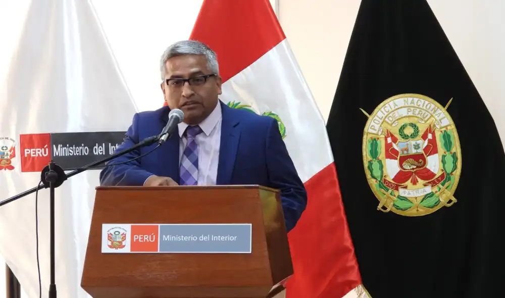 Martín Gonzales Sánchez permaneció en el cargo 14 días. Foto: Mininter Martín Gonzales Sánchez permaneció en el cargo 14 días. Foto: Mininter