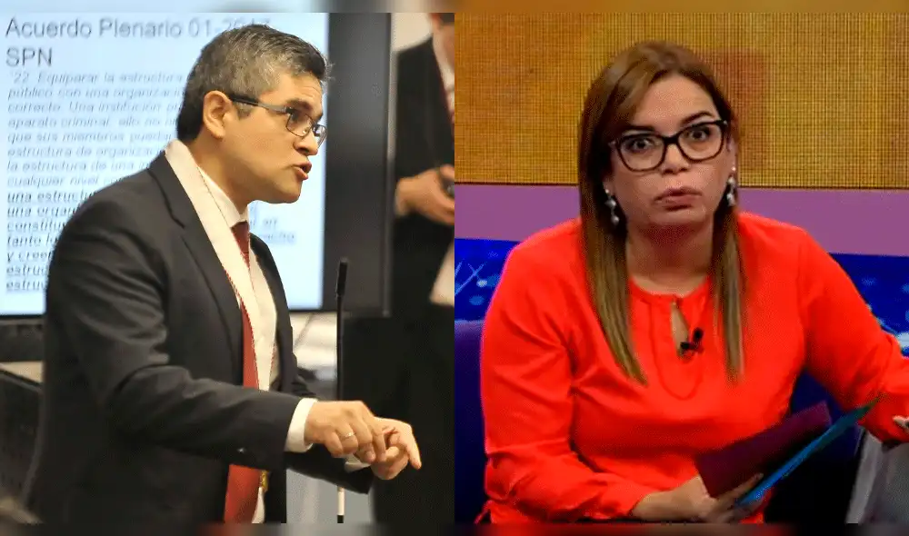 Milagros Leiva blanco de críticas luego de cuestionar a fiscal Domingo Pérez [FOTOS]