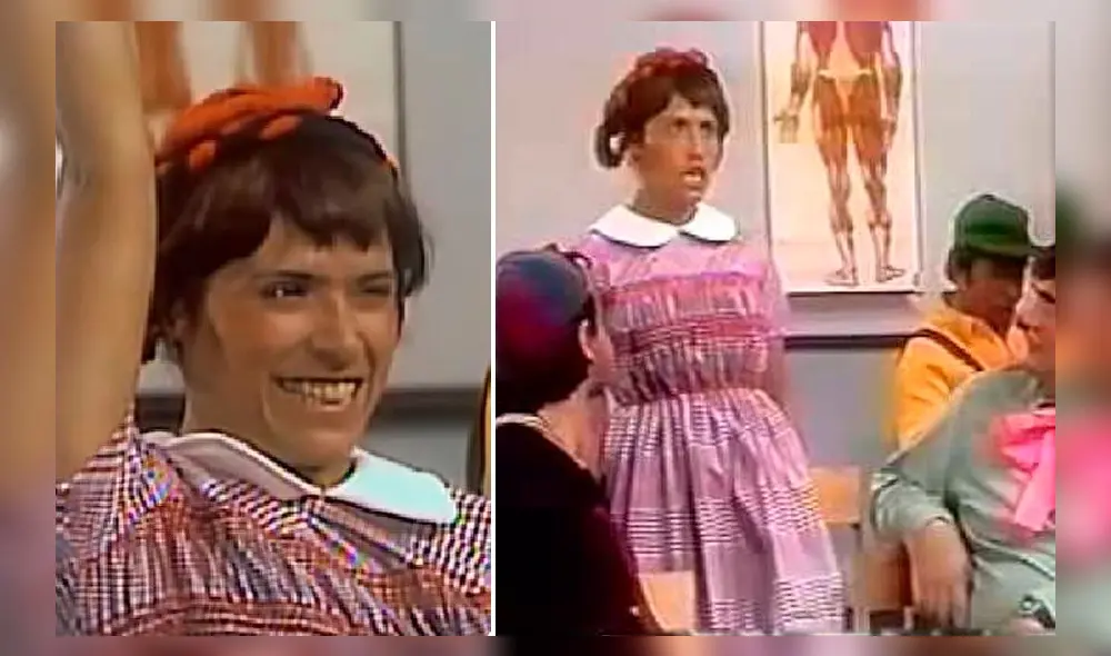 Elizabeth de El chavo del 8. Créditos: composición/Televisa
