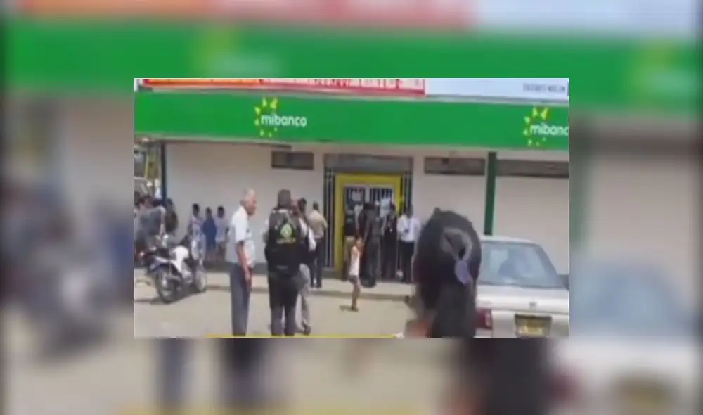 Policía atrapó a delincuentes que asaltaron la agencia bancaria "Mi Banco" en Chorrillos | VIDEO 