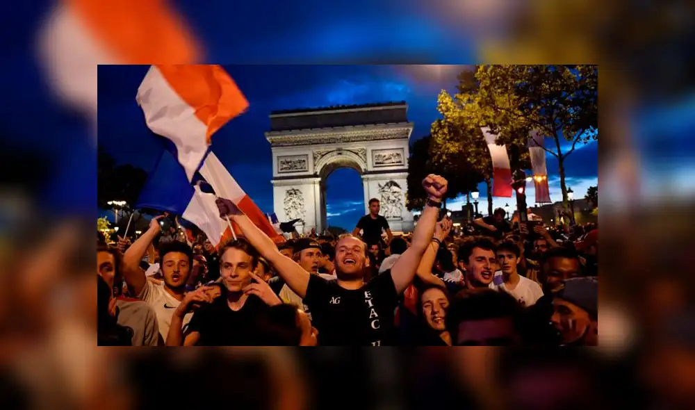 Franceses ya organizan fiestas para celebrar la obtención de la Copa del Mundo