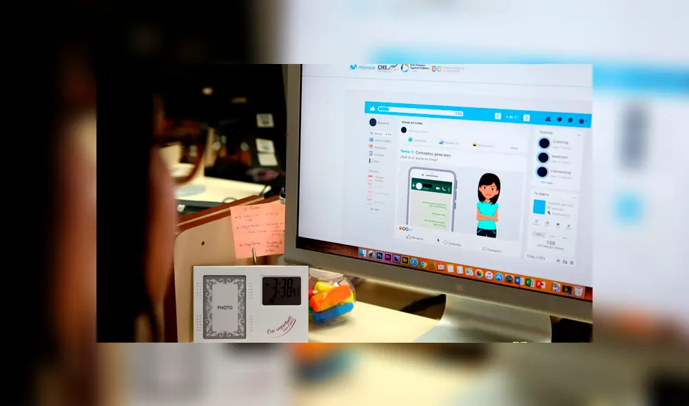 Presentan curso online a fin de que adolescentes prevengan riesgos al usar internet y redes sociales. Foto: Andina