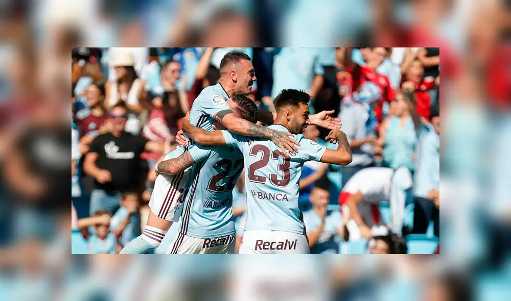 El Celta de Vigo está comprometido con el descenso en esta temporada y solo registra cuatro triunfos. Foto: Difusión.