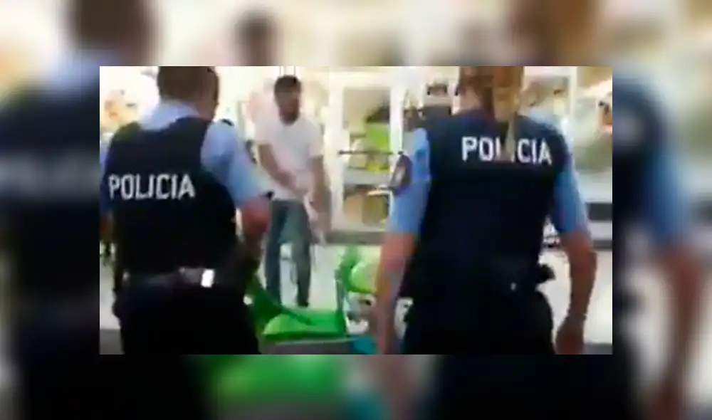 Facebook viral: perro enloquecido es detenido por la policía tras causar destrozos en heladería [VIDEOS]