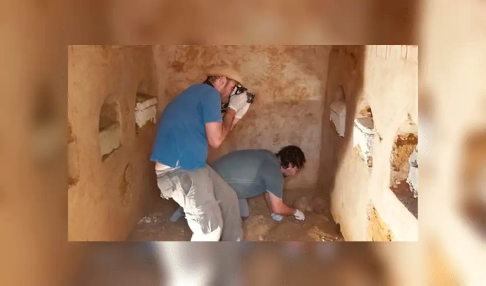 Descubren mausoleo de la época romana en vivienda de Sevilla, España. Foto: Ayuntamiento de Carmona