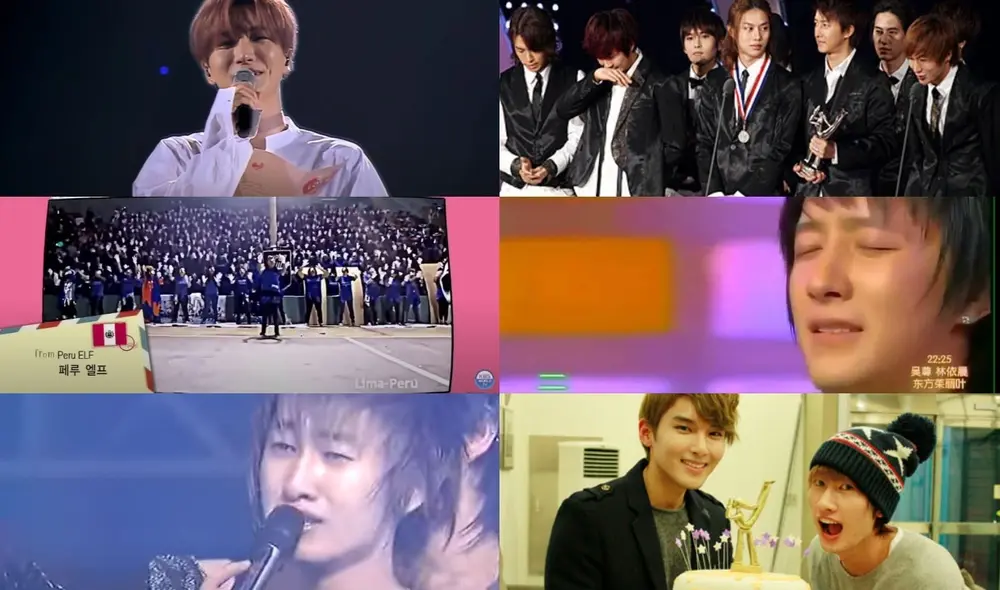 SUPER JUNIOR debutó un 6 de noviembre de 2005. Foto: Composición LR / Pinterest / YouTube