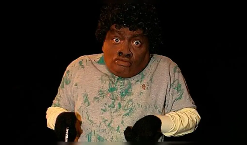 El Negro Mama, personaje de Jorge Benavides.