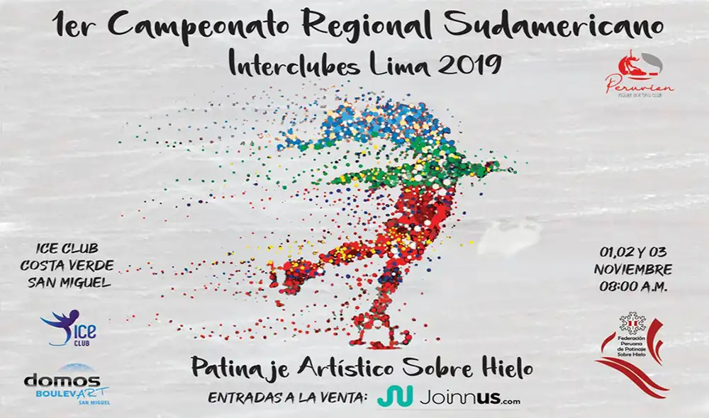 Campeonato Sudamericano (Foto: Federación Peruana de Patinaje sobre hielo) Campeonato Sudamericano (Foto: Federación Peruana de Patinaje sobre hielo)