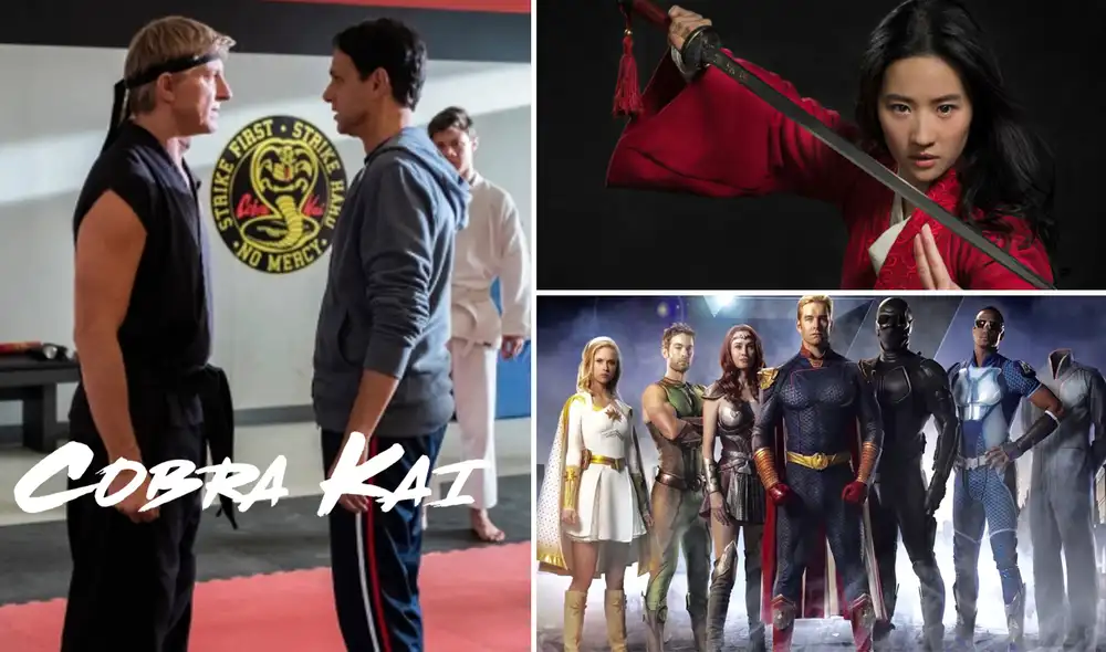 Cobra Kia, la serie de Karate Kid, es la más vista en streaming. Foto: Netflix/Disney/ Amazon Prime Video Cobra Kia, la serie de Karate Kid, es la más vista en streaming. Foto: Netflix/Disney/ Amazon Prime Video