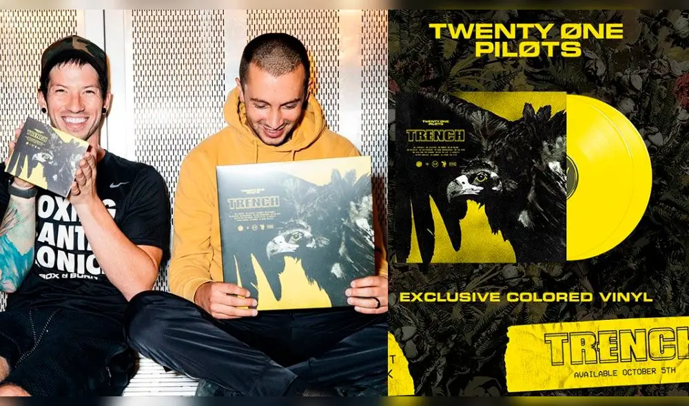 YouTube : Twenty One Pilots estrena nuevo álbum "Trench" y es tendencia 