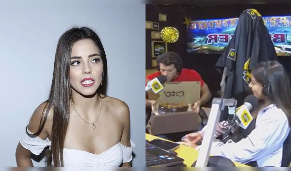 Luciana Fuster recibe regalo de Ignacio Baladán Luciana Fuster recibe regalo de Ignacio Baladán