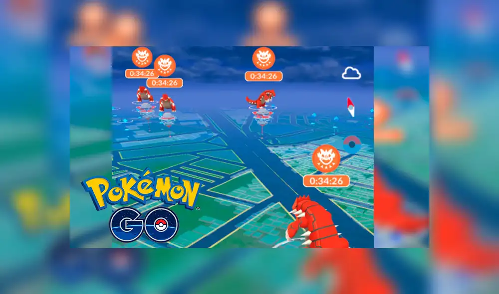 Se reporta el evento Hora Legendaria con Groudon en Pokémon GO