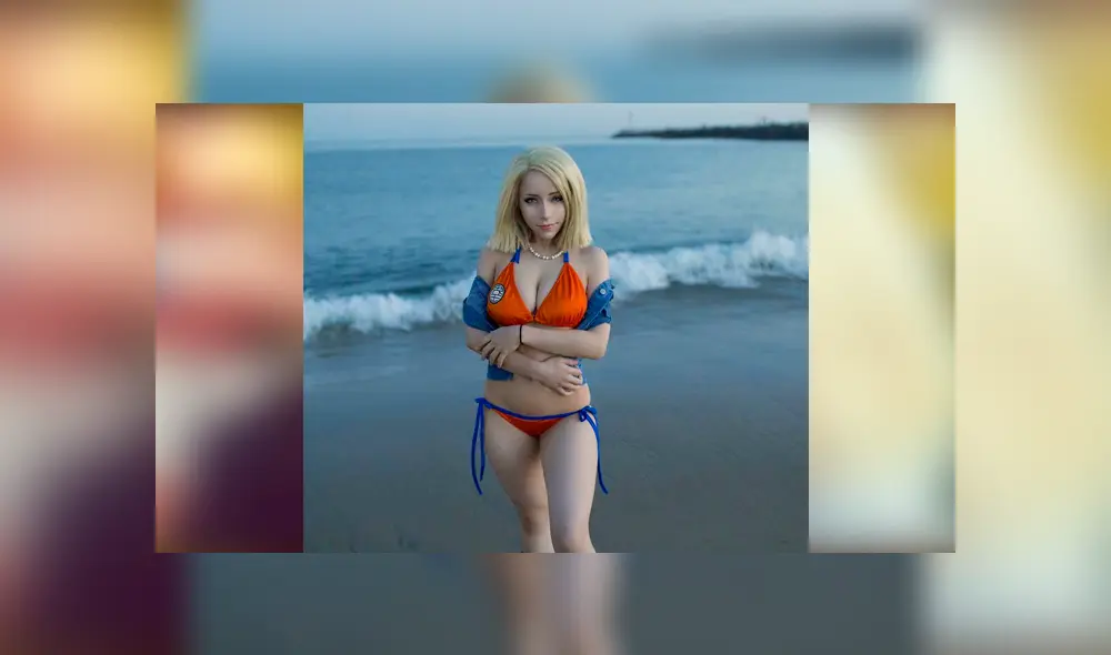 Dragon Ball Super: hermosa mujer hace un sensual cosplay de Androide 18 y enamora a fanáticos [FOTOS]