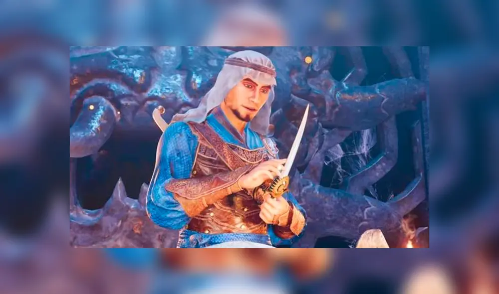 Prince of Persia The Sands of Time Remake fue presentado en el evento Ubisoft Forward. Fotocaptura YouTube.