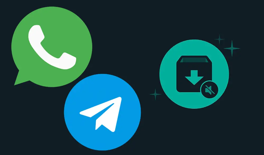 Este truco está disponible en las versiones de iOS y Android en WhatsApp y Telegram. Foto: composición Flaticon/WhatsApp