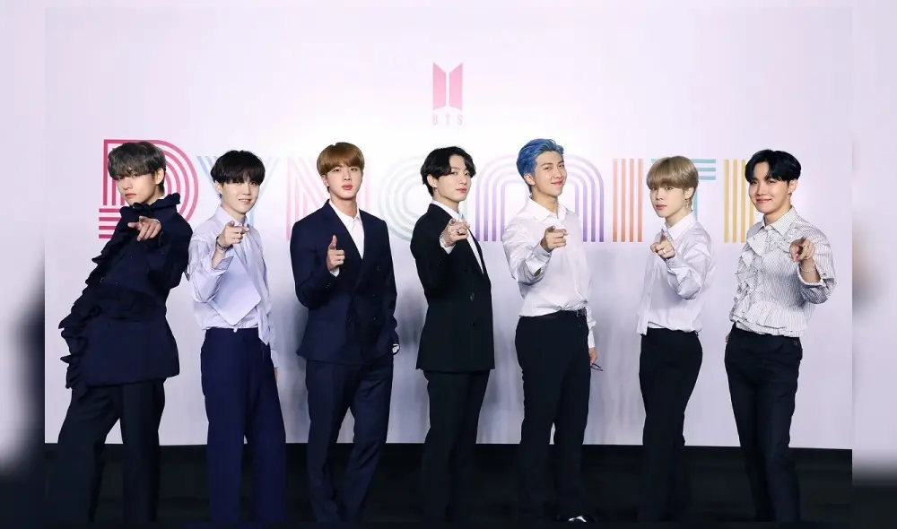 BTS conferencia de prensa MV "Dynamite". Créditos: Star-mk