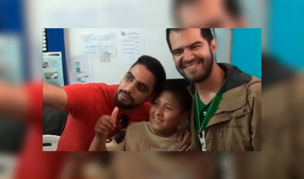 Empresario árabe ayuda a otro adolescente durante su segunda visita al Perú [VIDEO]