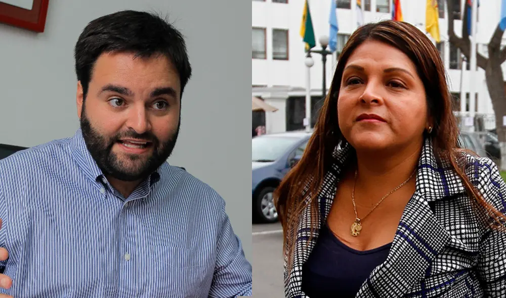 Alberto de Belaúnde y Karina Beteta. Alberto de Belaúnde y Karina Beteta.