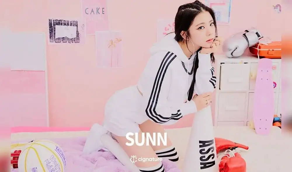 Sunn es la rapera, vocalista y bailarina del grupo K-pop femenino Cignature. Sunn es la rapera, vocalista y bailarina del grupo K-pop femenino Cignature.