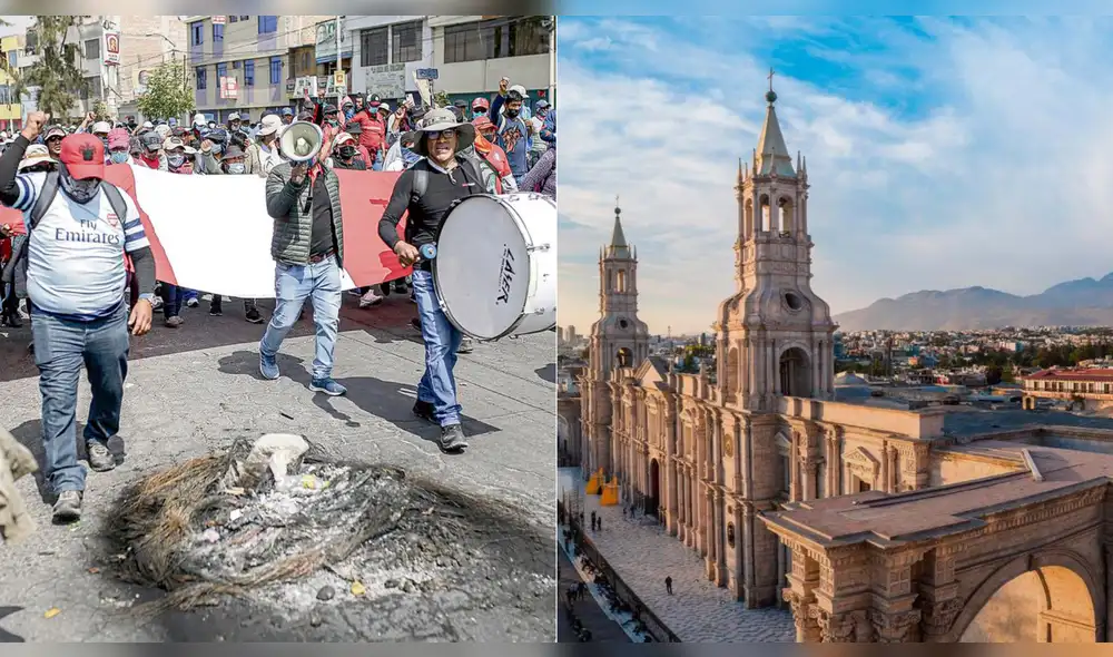 Ciudad Blanca se ve perjudicada por crisis política y social. Foto: composición LR/La República Ciudad Blanca se ve perjudicada por crisis política y social. Foto: composición LR/La República
