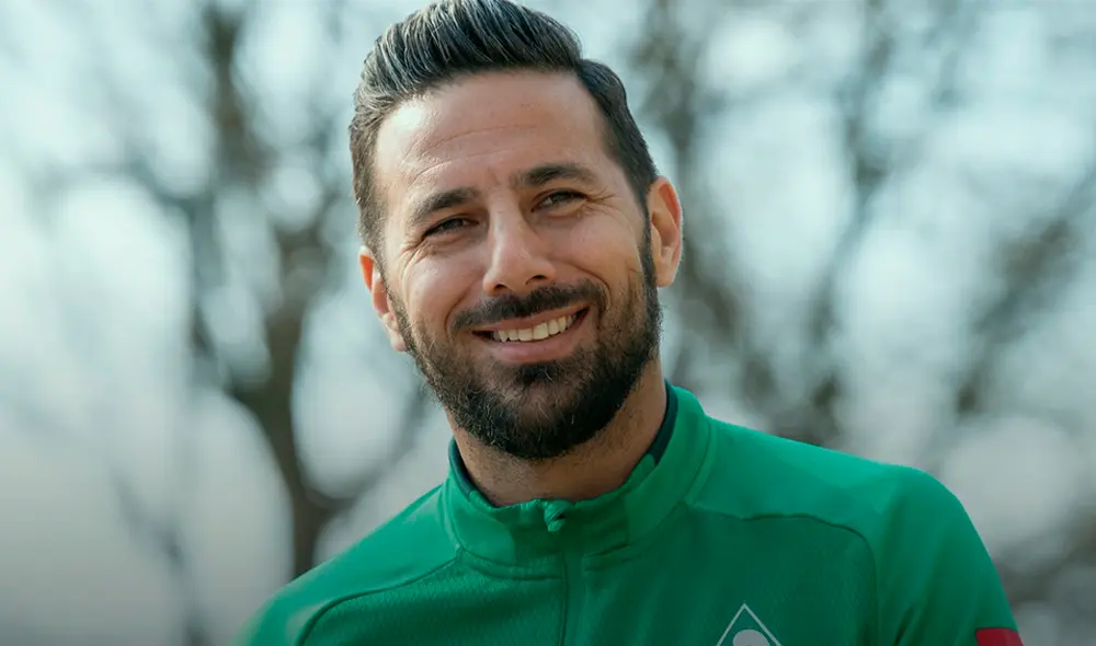 Claudio Pizarro informó que se ha lesionado en un entrenamiento del Werder Bremen. Foto: Werder Bremen