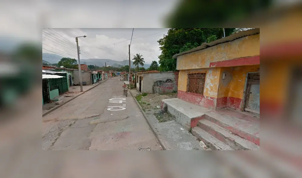 Desliza las imágenes para ver la increíble escena descubierta en Google Maps por un joven youtuber. Foto: Google Maps.