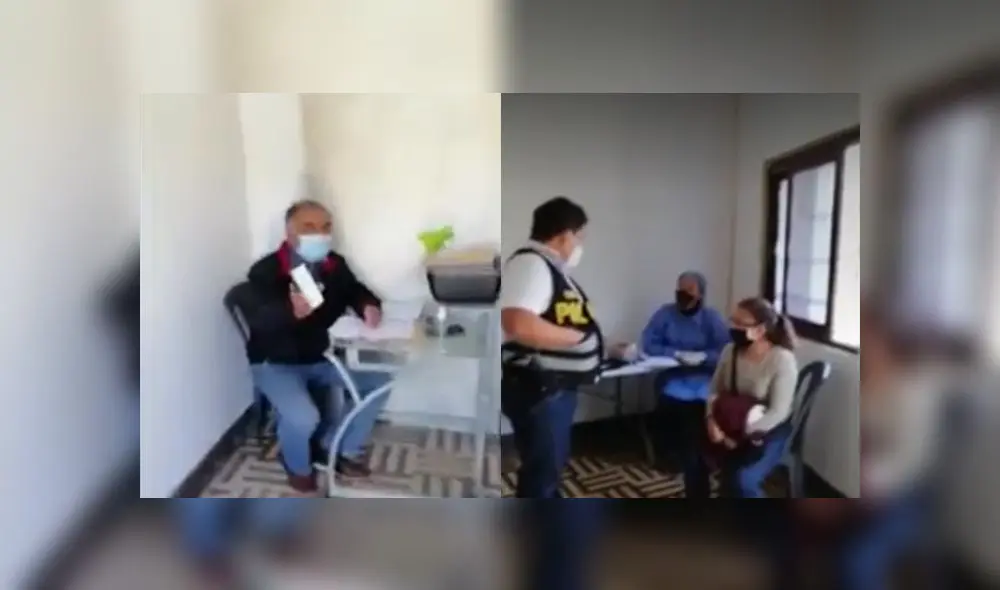 Policía intervino el local ubicado en el jirón Antonete. (Foto: Capturas de video / América Noticias) Policía intervino el local ubicado en el jirón Antonete. (Foto: Capturas de video / América Noticias)