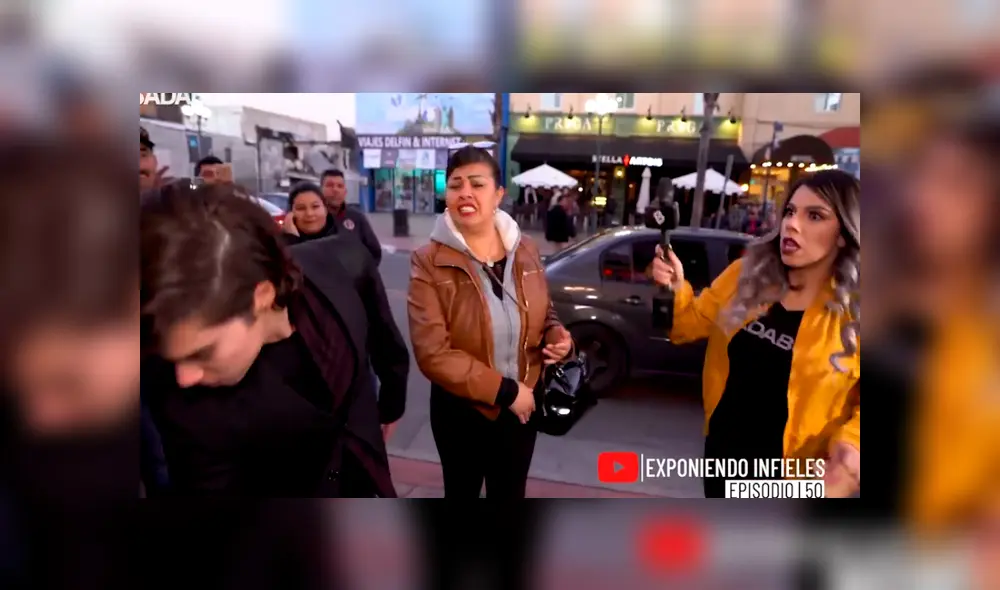 Vía YouTube: mujer mayor que le era infiel a joven fue desenmascarada por la 'chica Badabun'  [VIDEO]