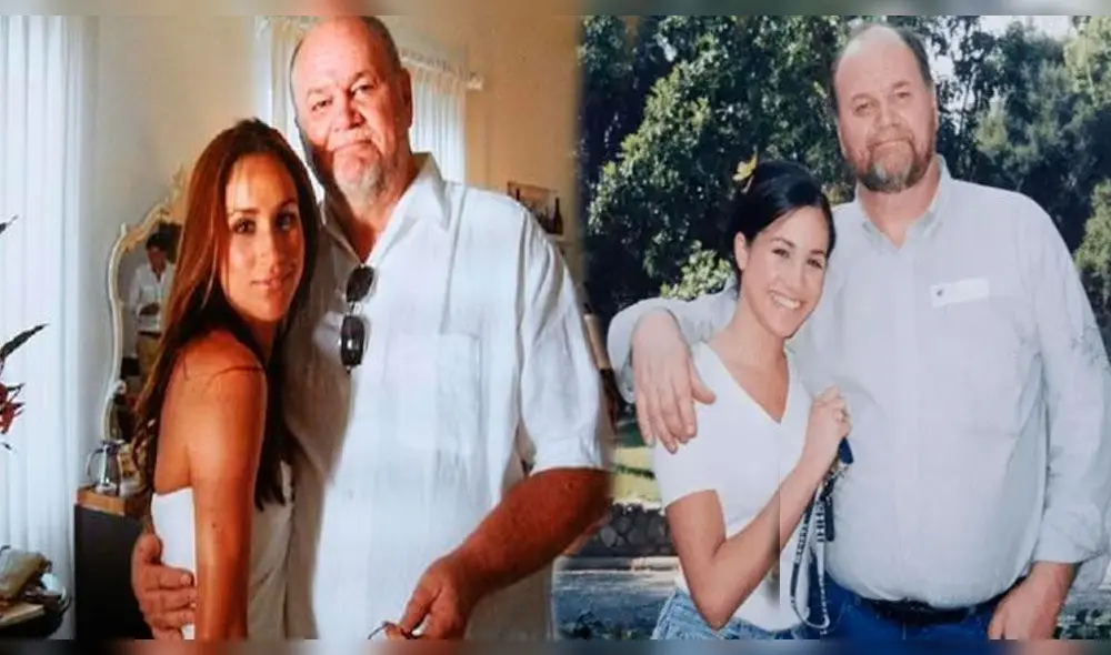 Meghan Markle y Thomas Markle