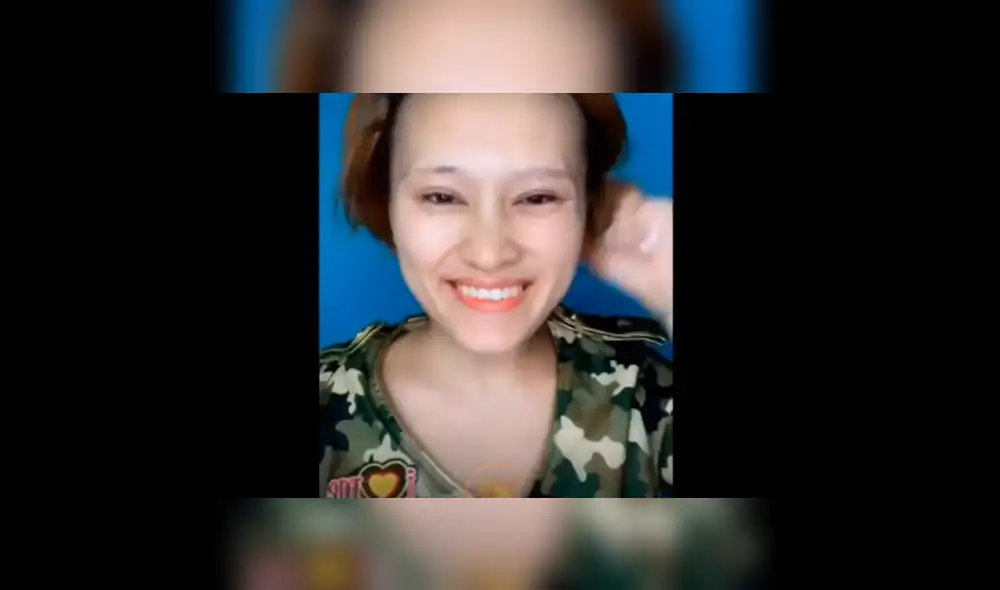 YouTube viral: militar asiática se quita el maquillaje y sufre un cambio que sorprendió a miles