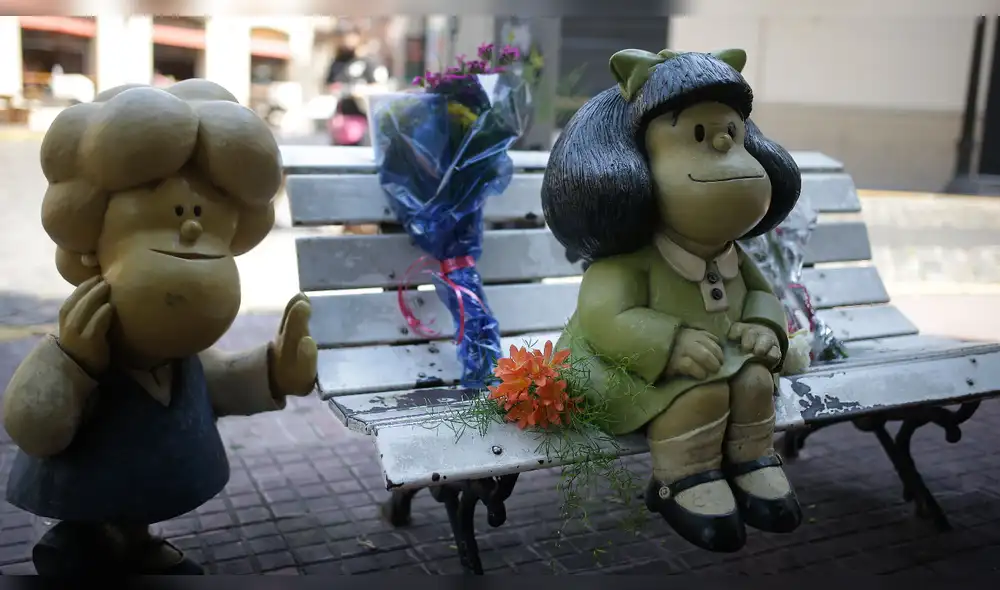Mafalda cumplió un año más de vida el último martes 29 de setiembre. Foto: EFE / Juan Ignacio Roncoroni.